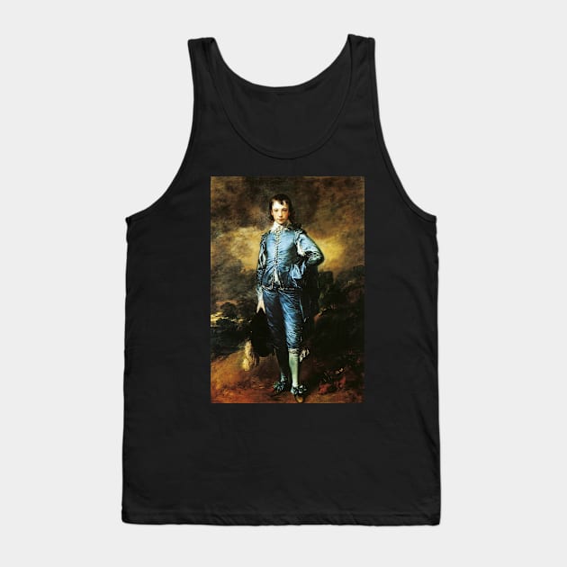 The Blue Boy Thomas Gainsborough Tank Top by RetroSalt